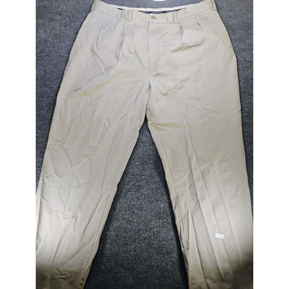 Polo Ralph Lauren Classic Khaki Chino Pants Beige Men's 42x32 Straight Cotton